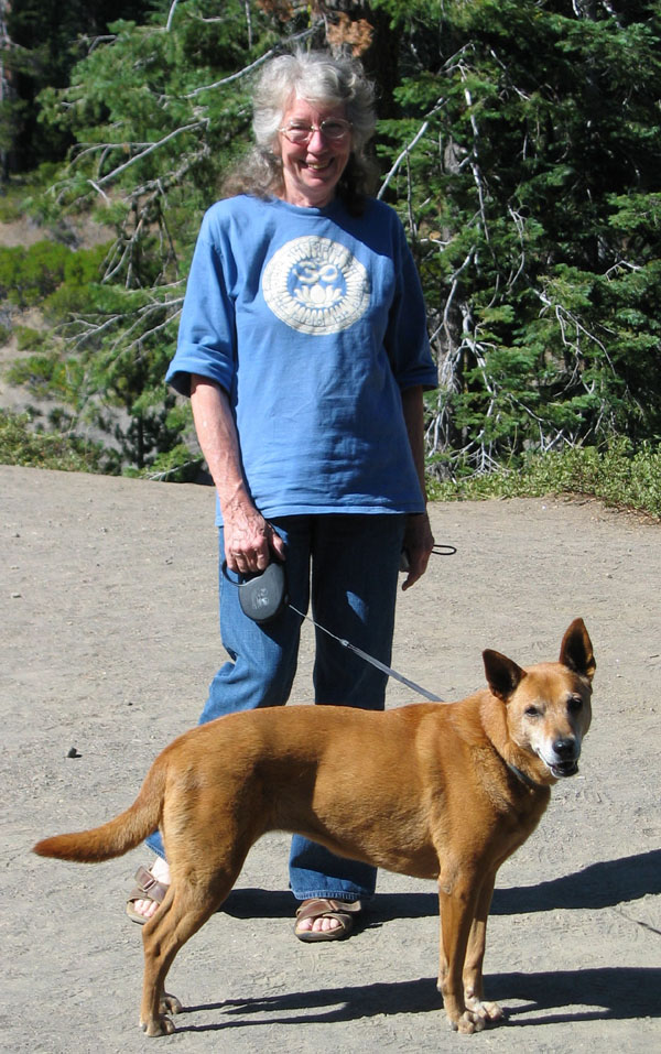 Barb and Ginger at Crater Lake