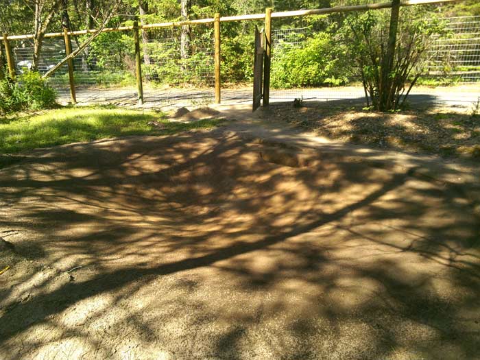 Digging complete and ready to cover with liner